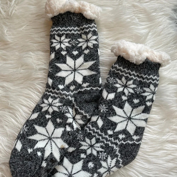 Nib! Women’s thick winter snowflake socks - Picture 5 of 5
